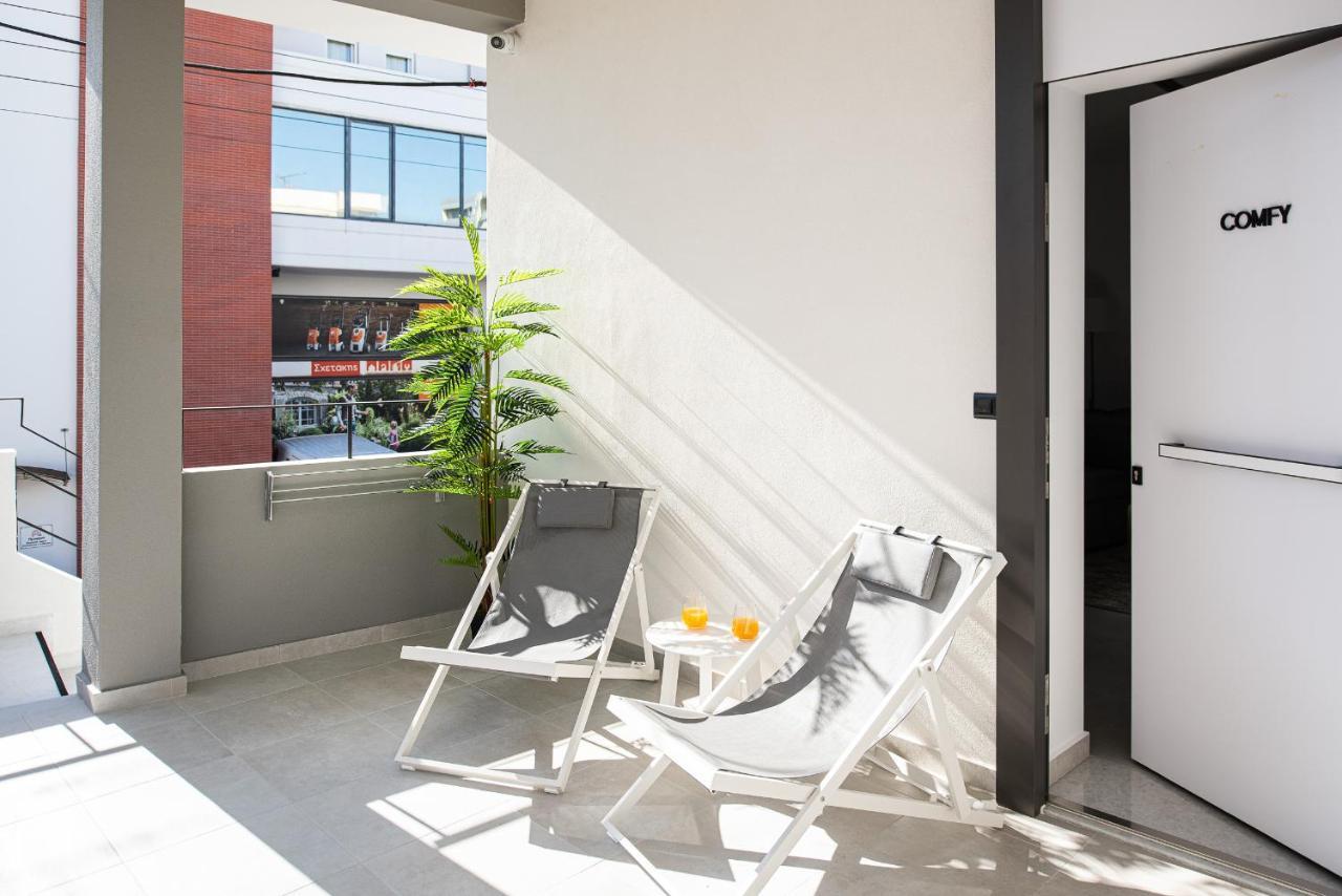 Cozy Corner Luxury Apartments Chrissi Akti Chania Exterior foto